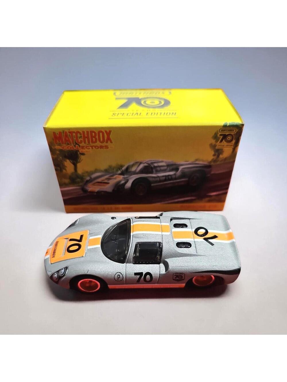 Matchbox Porsche 910 – 70th Anniversary Collector Car w/ Box – 2022